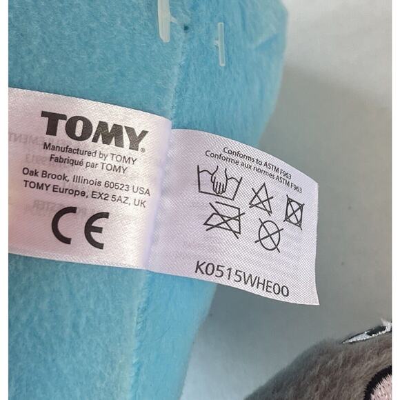 Nintendo Pokemon TOMY Wobbuffet Plush Toy 8" Doll Official 2016 Stuffed Animal - Picture 8 of 10